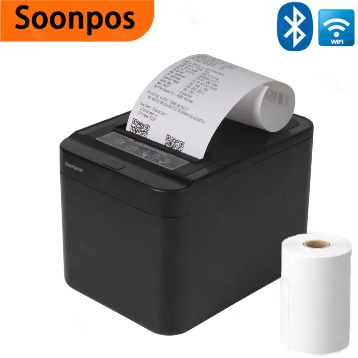 Commercial Wallpaper Printing - Printer Thermal POS Soonpos 80mm, Pemotong