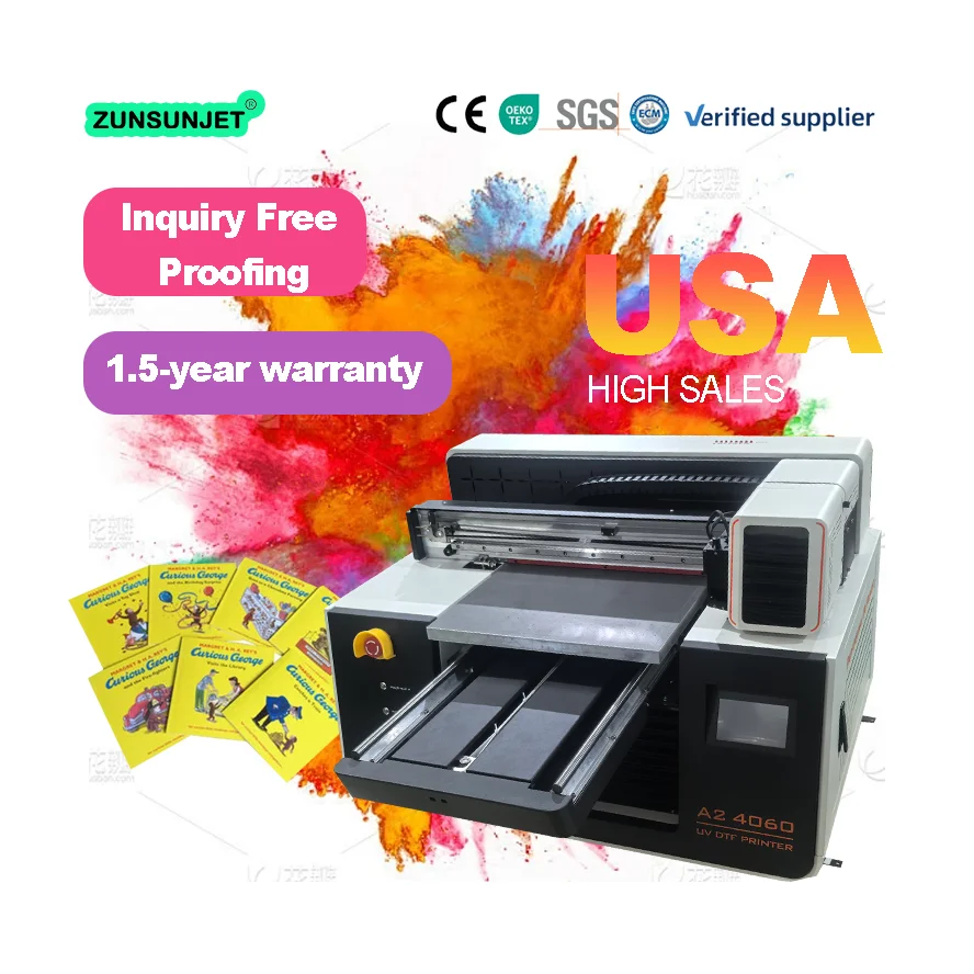 Dtf Printer Machine - Printer UV DTF Flatbed A2 Kecil
