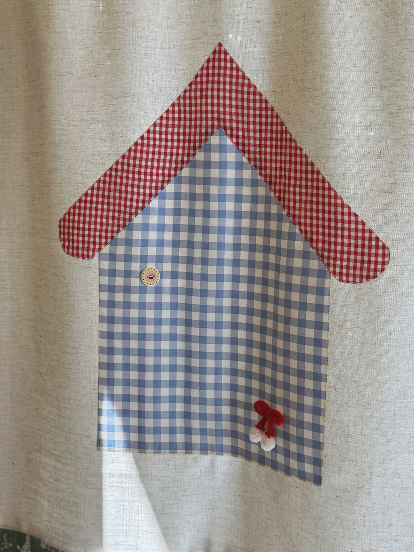 VIKAMA Gingham Tirai Pintu Nor - Commercial Printing Rates ulasan dan harga