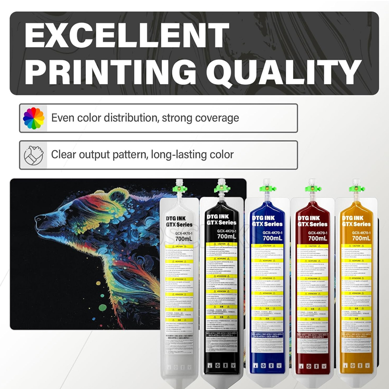 Tinta Tekstil DTG 700ML Untuk  - Direct To Garment Ink ulasan dan harga