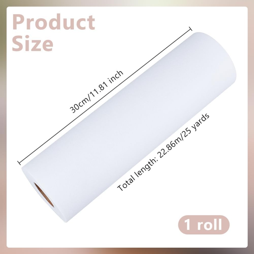 Penstabil Bordir Potong Putih  - Embroidery Stabilizer Backing ulasan dan harga
