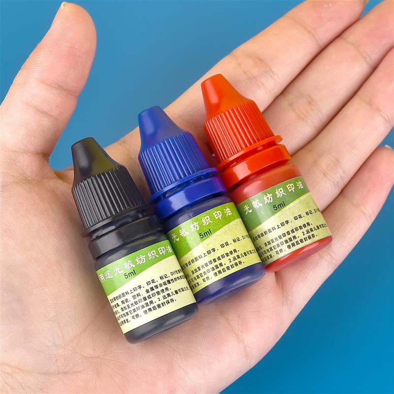 5ml tinta hitam biru merah tek - Direct To Garment Ink ulasan dan harga
